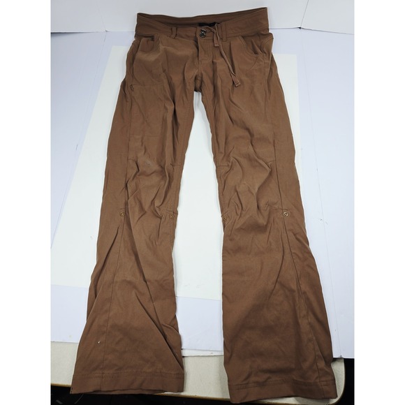 Prana‎ Pants Womens 6 Regular Inseam Hiking Outdoor Stretch Nylon Drawstring - Picture 1 of 10